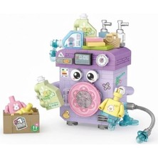 Butik Mey Ithalat® LZ-8826  çamaşır Makinası 320 Parça Block Oyuncak