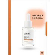 Youno Care %10 Vitamin Serum  30 ml 3’lü Vitamin C Kompleksi Ferulik Asit Hyaluronik Asit Leke Karşıtı