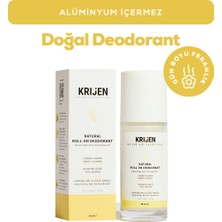 Krijen Doğal Deodorant - Ihlamur Çiçeği & Tatlı Badem Roll-On Deodorant 50 ml Bitkisel