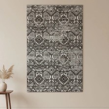Ottofis Laura Koleksiyonu 4 Metrekare 150x230cm Bej Renk Akrilik Iplik Saçaksız Makine Dokuma Salon Mutfak Yatak Odası Halısı
