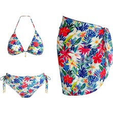 Sailor Moda Kısa Pareolu Brezilyan Bikini Takım