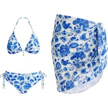 Sailor Moda Kısa Pareolu Brezilyan Bikini Takım