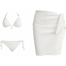 Sailor Moda Pareolu Brezilya Bikini Takım