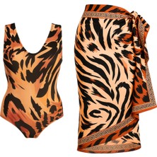 Sailor Moda Pareolu Desenli V Yaka Mayo