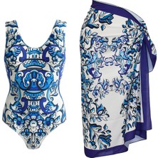 Sailor Moda Pareolu Desenli V Yaka Mayo