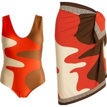 Sailor Moda Pareolu Desenli V Yaka Mayo