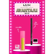 NYX Professional Makeup Nyx Fat Cheeks Blush Dragon Fruit Drip + Nyx Epic Wear Liner Pitch Black