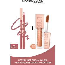 Maybelline New York Maybelline Lifter Liner 07 Big Lift + Maybelline Lip Lifter Gloss 019 Gold
