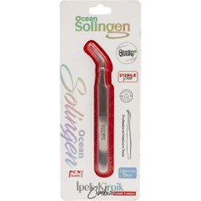 Ocean Solingen J Tipi Kavisli Kirpik Cımbızı 858