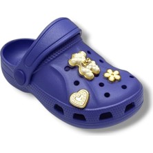 Apella E200-3-26 Kedi Süslü Sabo Kız Çocuk Terlik&sandalet 26-30