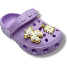 Apella E100-3-26 Kedi Parfüm Süslü Sabo Kız Bebek Terlik&sandalet 19-21