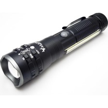 Sdr P-27 El Feneri Şarjlı Pilli Cob LED Mıknatıslı