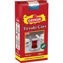 Çaykur Tiryaki 1000 gr Kaliteli Dökme Çay Bergamot Aromasıyla Doğal İçim Sunar