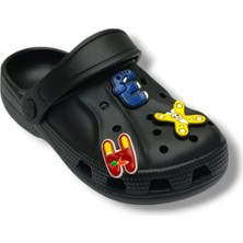 Apella E300-3-26 Harf Süslü  Sabo Erkek Çocuk Terlik&sandalet 31-35