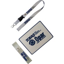 Tusba Market Tofaş Opar Torpido Üstü Beyaz Kaydırmaz Ped / Opar Beyaz Tampon Dili & Çeki Ipi / Oto Ayna Askısı