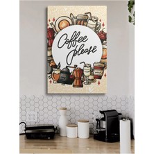 Şehzat Cafe Caffe Cafeler Kahve Büfe Büfeler Için Abstract Trend Dekoratif Kanvas Canvas Tablo Tablolar