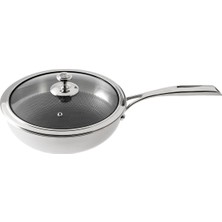 Jumbo Gourmet 3PLY İndüksiyon Tabanlı Wok Tava 26 cm