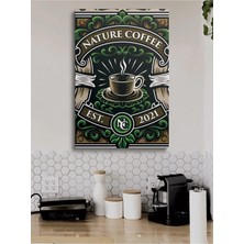 Şehzat Cafe Caffe Cafeler Kahve Büfe Büfeler Için Abstract Trend Dekoratif Kanvas Canvas Tablo Tablolar