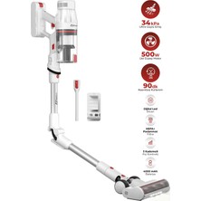 Pirantech ES-330 Pro Şarjlı Dikey Süpürge – Katlanabilir Boru & Hepa Filtre