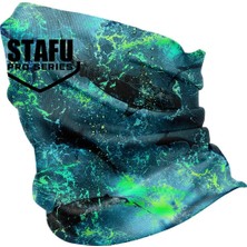 Stafu Pro Bogeyman Shark Blue Lime Bandana