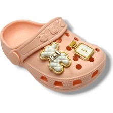 Apella E100-3-26 Kedi Parfüm Süslü Sabo Kız Bebek Terlik&sandalet 19-21