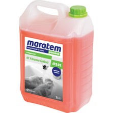 Maratem M101 Pembe Sedefli Sıvı El Sabunu 5 lt El Hijyeni İçin Özel Formül