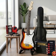 Midex CEG-36SB Amfili Full 3/4 36 İnç Elektro Gitar Seti Sunburs
