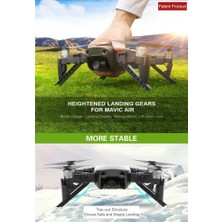 Profisher DJI Mavic Air Güvenli Yüksek İniş Ayağı Seti Sabitleyici Özelliği ile Yüksek Performans