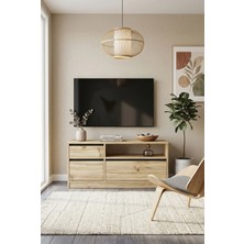 Robin Home Diego Tv Ünitesi Tv Sehpası 120CM Keçe-Siyah Dg7-Kl