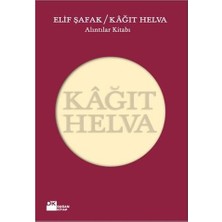 Doğan Kitap Elif Şafak'ın Kağıt Helva (Ciltli) Kitabı - Doğan Yayınları Yayıncılık ve Yapımcılık