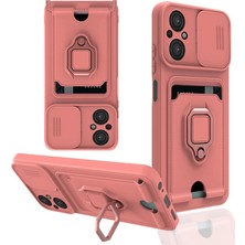 Decostyle  Po M5 Kılıf Zuma Kartvizitli Yüzüklü  - Pembe