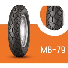 Anlas Scooter Dış Lastikleri 3.50-10 Mb-79 51J Tubeless Uzun Ömürlü Türkiye Menşeli