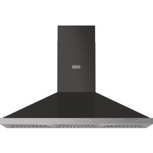 Hafele Sırıus Kuzineli Davlumbaz Inox-Siyah 100MM