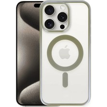 Xciks Collections Iphone 15 Pro Max Kılıf Erozi Magsafe Kapak - Gri