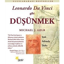 Michael J. Gelb'in Leonardo Da Vinci Gibi Düşünmek Eseri Ciltsiz 334 Sayfa Beyaz Yayınları