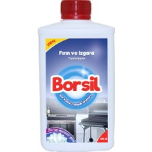 Borsil Fırın Ve Izgara Temizleyici 500 ML Yanmış Yağ Sökücü Nano Teknoloji Barbekü Ve Ocak Temizleyici