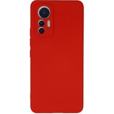 Xciks Collections Mi 12 Lite Kılıf Nano Içi Kadife - Kırmızı
