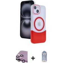 İlk El Grup Ieg™ iPhone 14 Kozmos Form Özel Seri - Siyah Joko Magic 5d Cam + Mor Raze Metal Kamera Lens