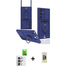 İlk El Grup Ieg™ Galaxy S25 Ultra Vadi Form Prime - Siyah Joko Magic 5d Hayalet Cam + Gümüş Raze Metal Kamera Lens