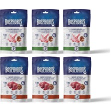 Bosphorus Kuzu Etli Kemik Şekline Köpek Ödül Maması 80G X3ADET &dana Etli Fileto Kesim Köpek Ödülü 80G x 3ADET