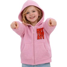 Hupalupa Store Hupalupa Kapüşonlu Sweatshirt Pembe Not Today 7-8 Yaş