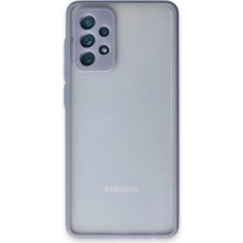 Xciks Collections Galaxy A72 Kılıf Montreal Kapak - Gri
