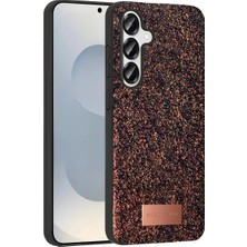 Xciks Collections Onegif Galaxy S25 Plus Bright Simli Kapak - Derin Mor