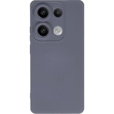 Xciks Collections Note 13 Pro 4g Kılıf Nano Içi Kadife - Gri