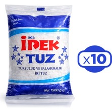 İpek Ipek Tuz Iri Salamura 1500 gr x 10 Adet