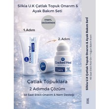 Silkia U.k Çatlak Topuk Onarım & Ayak Bakım Seti – 48 Saat Etkili Roll-On + Yoğun Bakım Krem