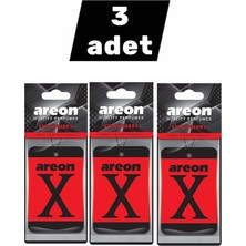 Areon x Strawberry Kokusu Siyah Kırmızı Üçlü Set