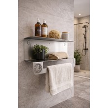 Metalfix Paslanmaz Çelik Banyo Rafı & Havluluk –  Premium Tasarım