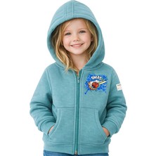 Hupalupa Store Hupalupa Kapüşonlu Sweatshirt Ocean Smash 7-8 Yaş