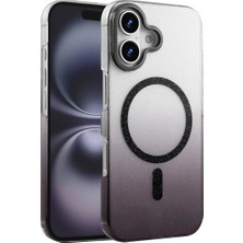 Xciks Collections Iphone 16 Glossy Magsafe Kapak - Siyah
